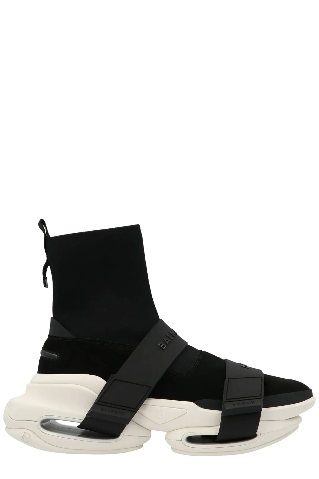 Balmain B Bold Logo Detailed Strap Sneakers