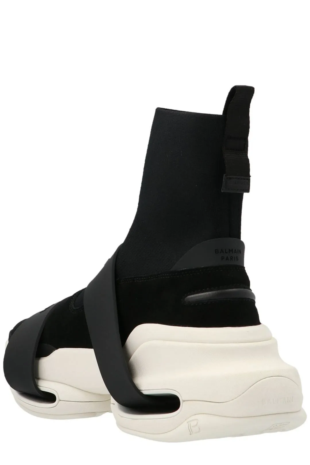 Balmain B Bold Logo Detailed Strap Sneakers