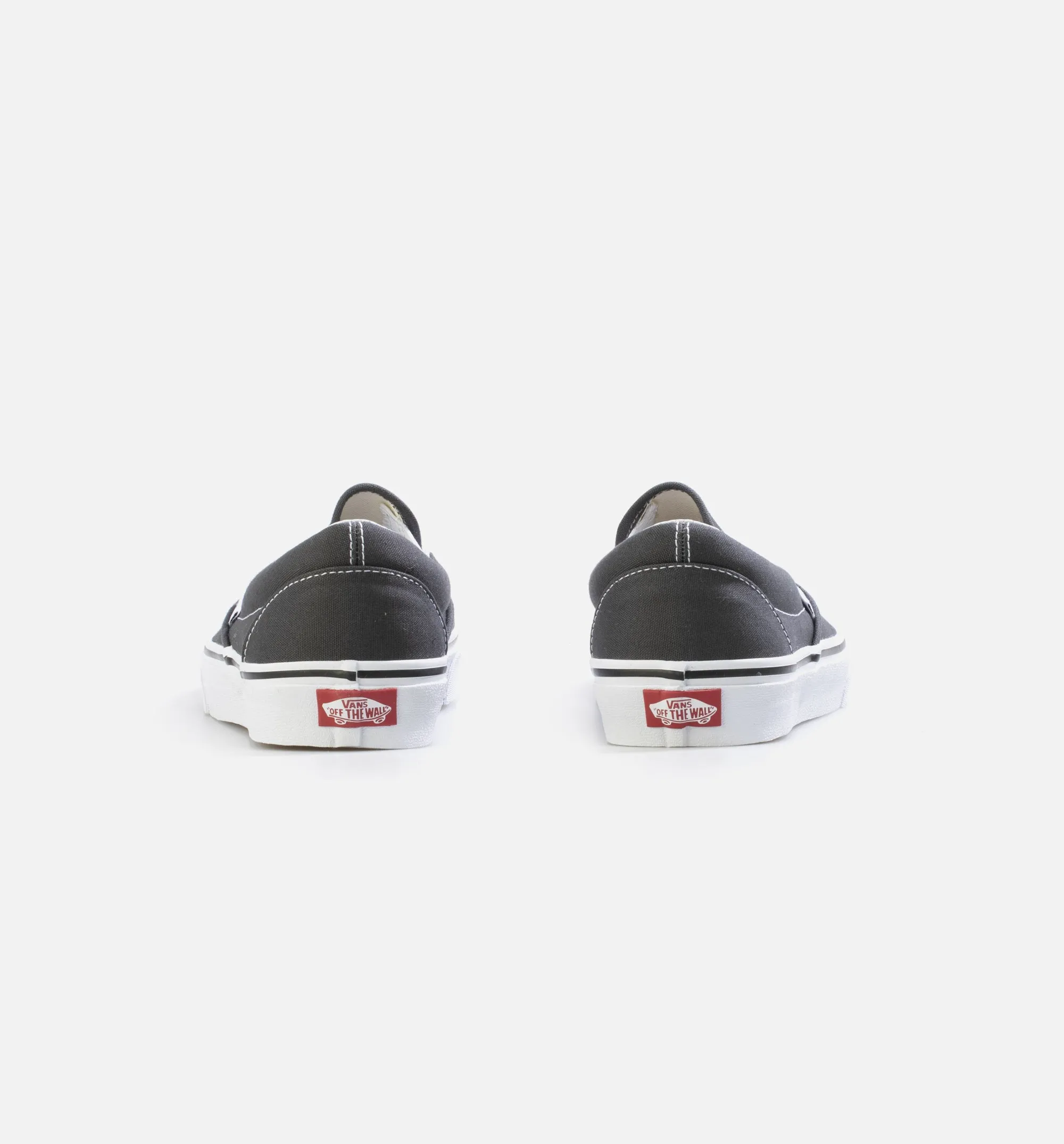 Classic Slip-On Mens Lifestyle Shoe - Grey/White